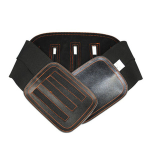 Ceinture de soutien lombaire en cuir réglable et respirante pour adultes SMLXL, enveloppante, pour la santé et le massage - Product Image 2