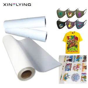 Cuộn Phim Nhựa Vinyl Truyền Nhiệt Trực Tiếp Từ Nhà Máy Trung Quốc Giá Rẻ 30Cm 60Cm DTF Áo Phông In Hai Mặt Một Mặt