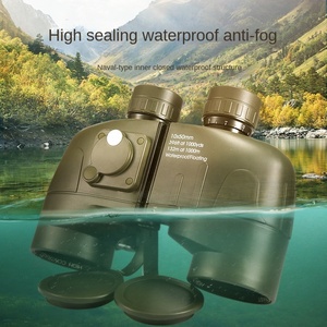 <span class=keywords><strong>Jumelles</strong></span> tout métal nautiques 10X50 avec boussole, télémètre, film vert FMC, <span class=keywords><strong>vision</strong></span> <span class=keywords><strong>nocturne</strong></span> faible luminosité, haute puissance, HD, étanches, antichocs - Product Image 5