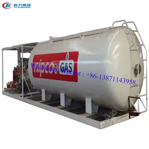 2T Tot 50T 5m3 Tot 120m3 5000l Om 120000l Vloeibare Propaan Gas Drukvat Bulk Lpg Opslagtanks