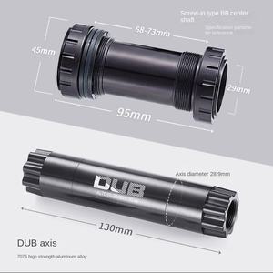 Manivelle de vélo de montagne en alliage d'aluminium 170 mm, axe creux DUB, dents positives et négatives, jeu de manivelle, accessoires de rénovation, Chine - Product Image 3