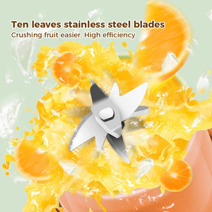 Travel <strong>Blender</strong> Juice Bottle Cordless Juicing <strong>Cup</strong> Portable Charging Smoothie Maker Battery Operated Juice <strong>Blender</strong> - Product Image 4