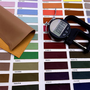 Cuero sintético sólido <span class=keywords><strong>grueso</strong></span> 1,2 MM hojas de vinilo de grado marino PU suave tela de cuero sintético de imitación para lazos pendientes artesanía DIY - Product Image 4