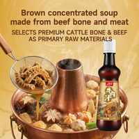 Mélange concentré de sauce bouillon de bœuf de qualité supérieure pour fondue, avec os de boeuf jaunes sélectionnés, pour soupes, ragoûts et cuisson en restaurant