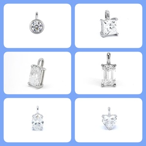 0.5ct-1ct Lab Grown Diamond <strong>Pendant</strong> 14K 18K <strong>Solid</strong> <strong>Gold</strong> PT950 NGTC Certified Classic Style in Stock Synthetic Diamond <strong>Pendant</strong> - Product Image 5