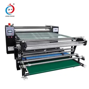 Calendar Heat Transfer Printing Fabric Flags Sublimation Roller Heat Press Calendar Machine Touch Screen PLC Control