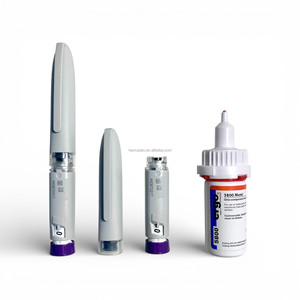 Penna Iniettore Automatica Popolare con Pulsante Viola, Dosaggio 0-1, Penna Iniettore Monouso per Fiale da 3ml - Product Image 1