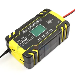 Smart 12V 24V Motorrad Golf Auto Batterie ladegerät Desulfator Blei Säure Batterie ladegerät Wartung Impuls reparatur Batterie ladegerät