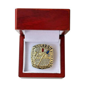 Bague <span class=keywords><strong>de</strong></span> championnat MLB 2003 <span class=keywords><strong>New</strong></span> <span class=keywords><strong>York</strong></span> Yankees en alliage avec pierres précieuses, cristaux et strass, bijoux classiques à la mode, vente en gros - Product Image 5