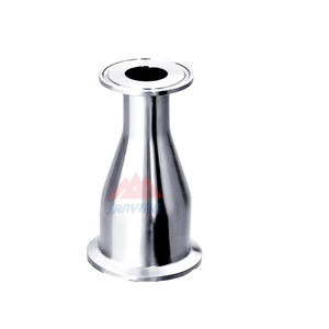 Niederdruck-Sanitär anschluss in Lebensmittel qualität für Kohlenstoff-Edelstahl Tri-Clamp Con centric Tri-Clover Reducer - Product Image 2