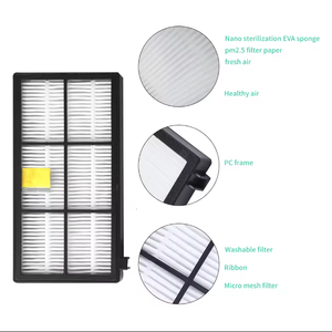 Kit de remplacement filtre Hepa rouleau principal brosse brosse latérale pour <span class=keywords><strong>irobot</strong></span> Roombas 800 série 900 pièces d'aspirateur robotique - Product Image 4