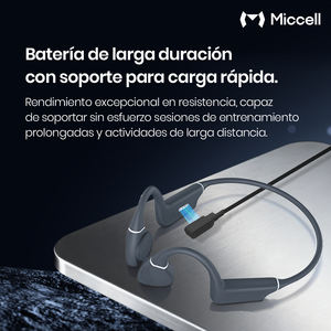 Auriculares Deportivos Inalámbricos con Conducción Ósea, IPX8 y Batería de Larga Duración para Correr, Nadar y Entrenamiento al Aire Libre - Product Image 4