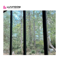 Ventana con Imagen Personalizable de Alta Calidad, Doble Acristalamiento, Vidrio de Seguridad, Fácil Instalación, Rotura de Puente Térmico, Aislamiento de Aleación de Aluminio