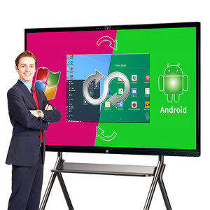 Pantalla táctil de alta definición de 75 pulgadas <span class=keywords><strong>Al</strong></span> Lin One Smart Board 4K Pantalla LCD Pizarra electrónica - Product Image 1