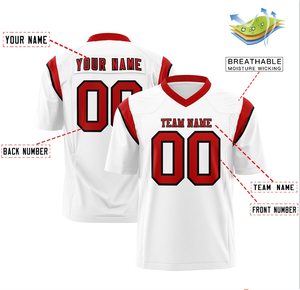 Tontons Design Original personnalisé Vintage maillot de football américain broderie Design Logo maille culture maillot de football - Product Image 2