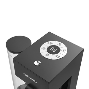 [Thiết kế mới] khách sạn điện hoàn toàn tự động Máy pha cà phê Nhôm Nhà ở gốm mài đầu 4 ly công suất dễ dàng - Product Image 2