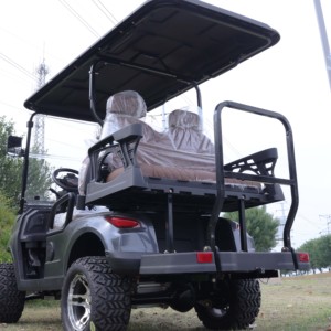<span class=keywords><strong>Voiture</strong></span> de golf électrique 4 places à succès en Chine avec moteur 4000W, batterie 60V, vitesse 30-50 km/h, autonomie 70-90 km, Club Car - Product Image 5