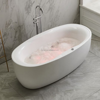 Baignoire à remous ORTONBATH, bain chaud et froid, massage, acrylique pur, encastrable, blanc brillant, fond plat, baignoires et spas, baignoire à immersion avec jets