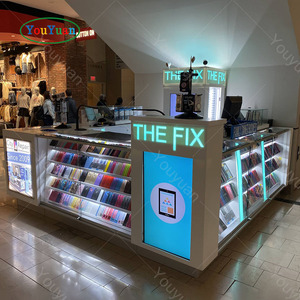 <strong>Cellphone</strong> Accessory Kiosk Phone Repair <strong>showcase</strong> Countertop <strong>Display</strong> Counter <strong>Showcases</strong> Glass <strong>Display</strong> for Phone Store Table - Product Image 2