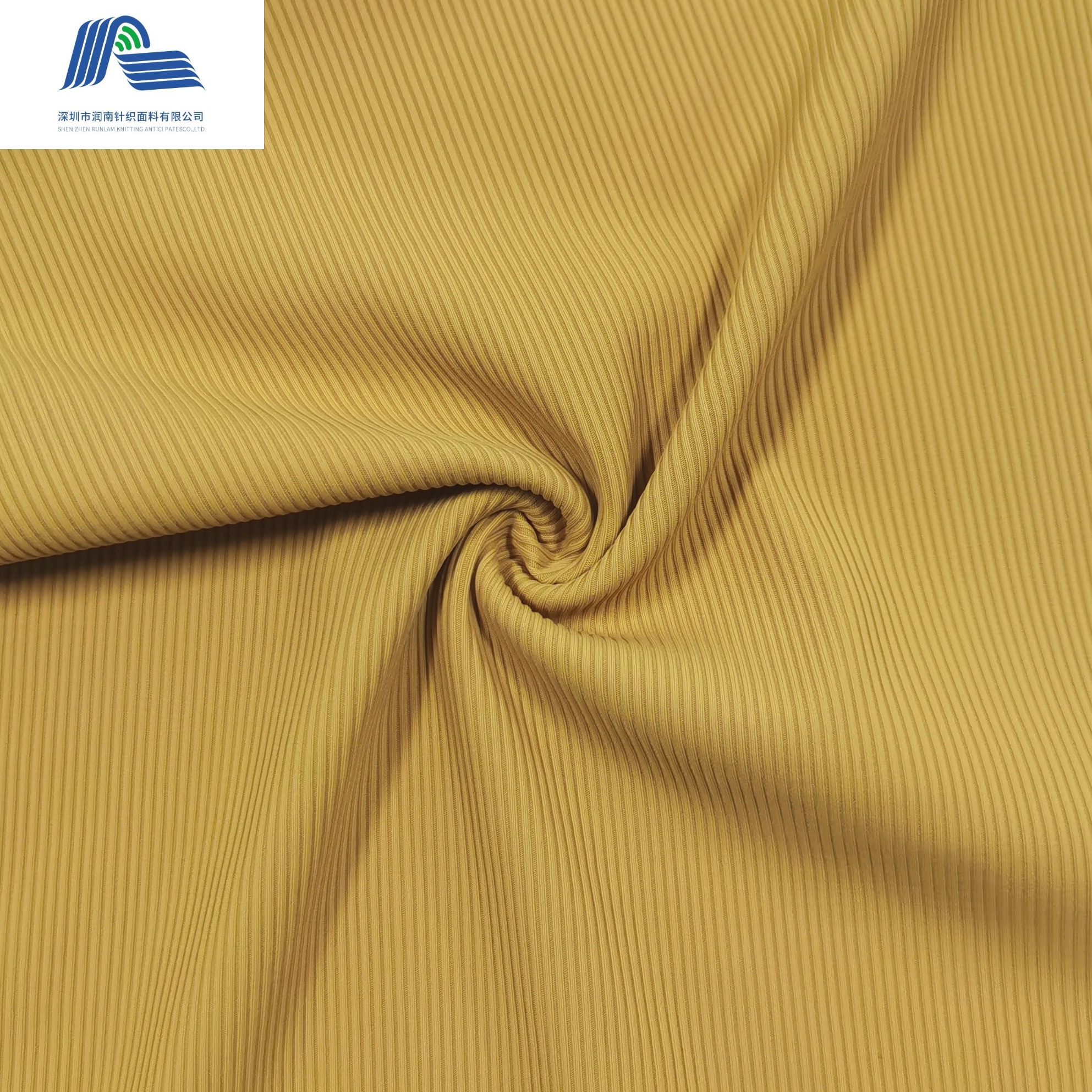 Nylon spandex knitted ribbed fabric new swimsuits for women fabric