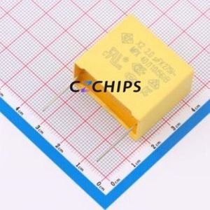 Condensador de Seguridad SMQP205K275XF13B28150, Componente de Montaje Superficial (THT), P=27.5mm 2uF 10% 275V X2 - Product Image 1