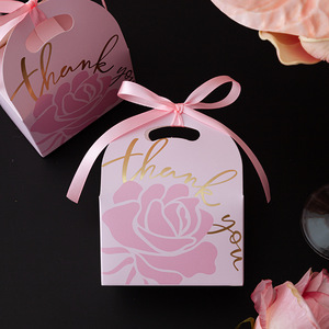 Boîte cadeau en papier multifonctionnelle pour remercier les invités, pour anniversaire, mariage, célébration, emballage pour les fournisseurs <span class=keywords><strong>de</strong></span> cadeaux <span class=keywords><strong>de</strong></span> fête - Product Image 3