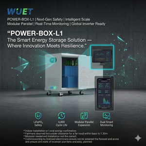 Solution de stockage d'énergie domestique à prix de gros, 48 <span class=keywords><strong>kWh</strong></span>, avec communication CAN, fournissant une alimentation stable pour les écoles africaines - Product Image 1