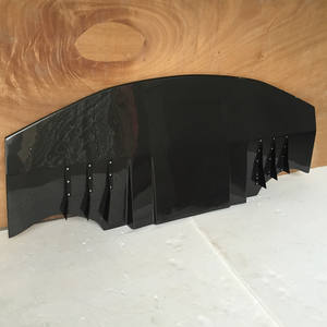 شفة أمامية مع لوحة سفلية من ألياف الكربون لسيارة لانسر إيفولوشن 8 و9 - Product Image 3