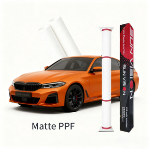 Rollos de Película Adhesiva de Fibra de Carbono Transparente Mate TPU PPF, Película TPU que Cambia de Color, Película Mate TPU PPF - Product Image 1