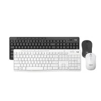 Ensemble clavier et souris sans fil Logitech Mk295, souris sans fil Logi 2.4G, clavier silencieux pour bureau, PC, ordinateur portable, maison