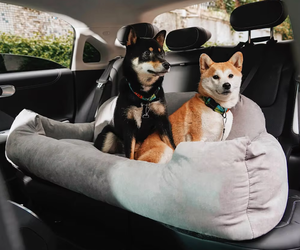 New Nesign Travel Polster Sicherheit Großer Hund Autos itz Bett Luxus Hunde betten Wasserdichter wasch barer Haustier Rücksitz - Product Image 6