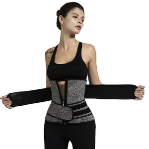 New Waist Trainer Women Thermo Sweat Belts Modeling Strap Body Shaper Colombian Girdles Slimming Belt Belly Shaper
