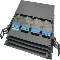 Monomode 12F MPO/MTP LGX Box 12 Fibres MPO à LC Cassette Box SM Câble Optique MTP Module MPO MTP Cassette Module