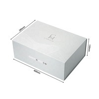 Boîte cadeau pliable personnalisée et durable avec logo imprimé, vêtements pour bébé minimalistes, emballage de marque de vêtements pour nourrissons écologiques