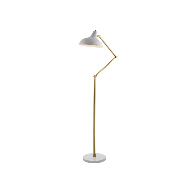 Напольная Лампа, простой минималистичный декоративный белый металлический светильник для кабинета, для дома, отеля