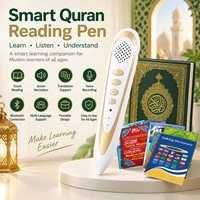 Stylo Lecteur Coran Numérique Intelligent avec Fonction Audio, Traduction Multilingue et Voix Tajweed – Outil d'Apprentissage Islamique pour Enfants