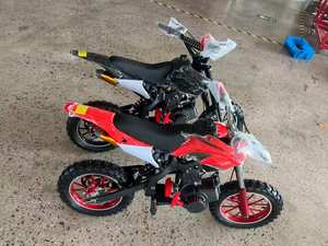Minimoto Todoterreno de Gasolina de 49cc y 2 Tiempos para Niños, Motocross, Nueva Minimoto de Aventura, 40-60km/h - Product Image 3