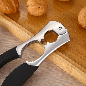 Dụng cụ nhà bếp Pecan Walnut công cụ kim loại tự chủ bền vững Hợp kim kẽm <span class=keywords><strong>nutcracker</strong></span> plier Clip hải sản sheller hạt dẻ mở - Product Image 2