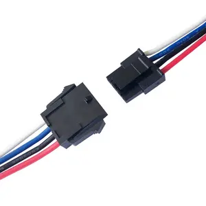 定制微配件43640 43645系列3.0毫米间距2 3 4 5 6 7 p针连接器电缆Molex单排微配件3.0mm线束