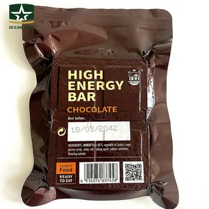 Chocolate Flavor High Energy Emergency Food Rations Compressed Biscuits