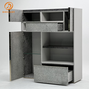 Libreria Post-Moderna Italiana di Lusso, Mobile Segreteria per Villa, Armadio di Stoccaggio di Lusso in Stile Italiano - Product Image 3