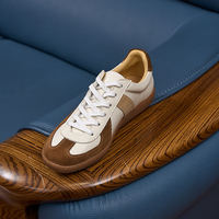 Personnalisation d'usine, personnalisation du logo, OEM, ODM. Baskets classiques en cuir de haute qualité, style allemand, vintage et polyvalentes.