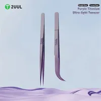 Pince à souder 2UUL TW21 TW22 pour la reprise de composants BGA, pince à pochoir creuse non magnétique en acier inoxydable pour réparation de circuits intégrés