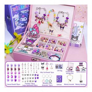 2025 Trendy Educational DIY Toy Set for Kids Plastic <b>Adjustable</b> <b>Bracelet</b> with Crystal Charms Fantasy & Sci-Fi Theme 3+ New - Product Image 3