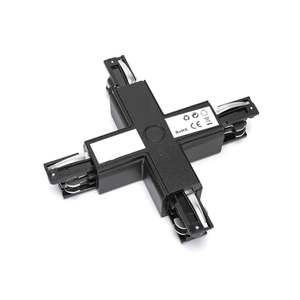 Distributore a quattro vie, colore nero, con connettori per resistenza, ideale per ottimizzare sistemi idraulici e - Product Image 1