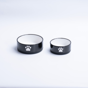 BESTCERA Maßgefertigter Siebdruck Katzen- und Hundemuster Zweifarbiger Keramik-Futternapf - Katzen- und Hunde-Keramik-Futterspender - Product Image 5