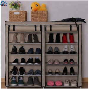 <span class=keywords><strong>Scarpiera</strong></span> Portatile in Metallo e <span class=keywords><strong>Plastica</strong></span> Compatta per Casa - Product Image 5