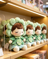 Peluche personnalisée, personnage mignon, jouet en peluche doux pour enfants, cadeau, conception personnalisée OEM ODM, jouet en peluche sur mesure