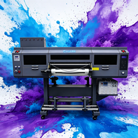 Impresora de Transferencia DTF Automática de 60 cm con Tinta UV, Laminación, Alta Resolución de 3200 dpi, Garantía de 1 Año