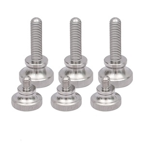 <strong>Screw</strong> Factory M3 M4 M5 M6 Aluminum Knurling Knob Stainless Steel Spring Loaded Silver <strong>Thumb</strong> Shoulder Captive <strong>Screw</strong>